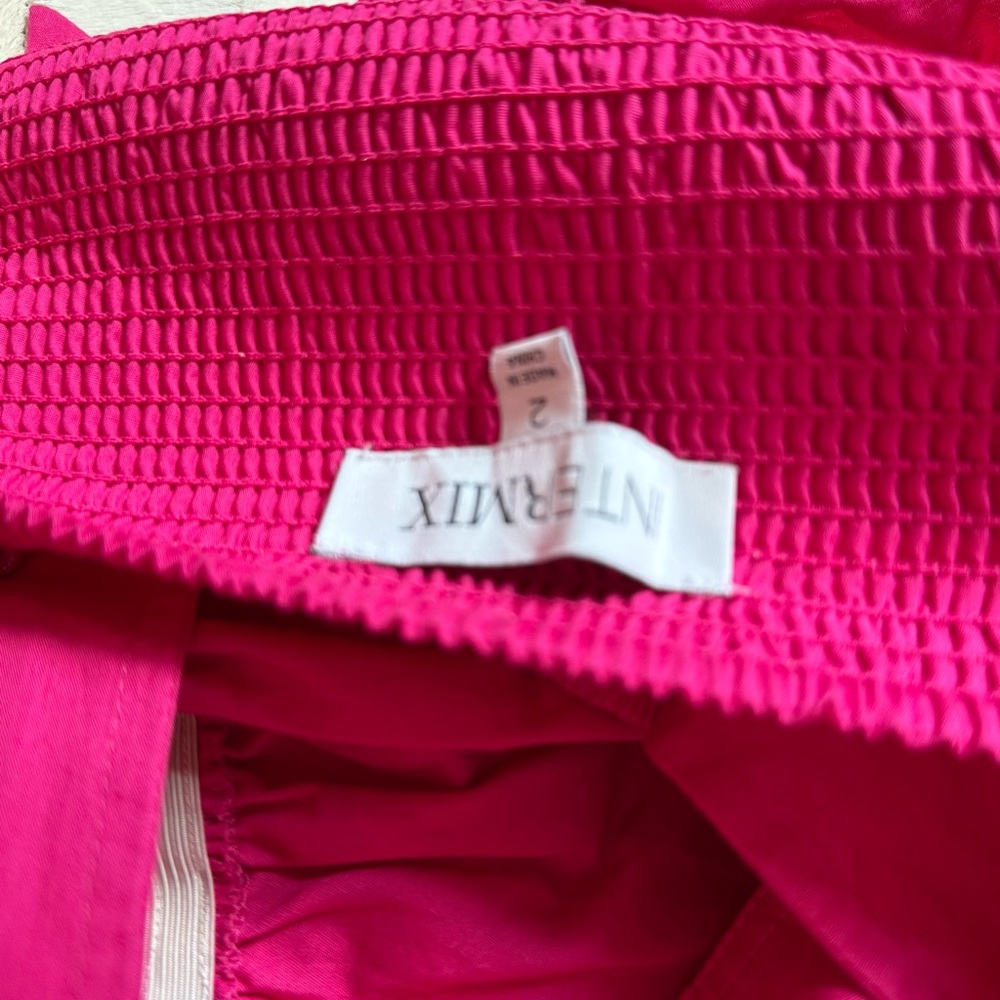 Women's Pink Ruffled Top - Picture 4 of 4